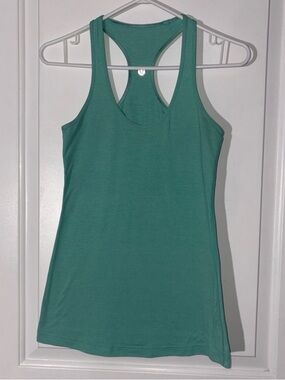 lululemon athletica Teal Racerback Tank